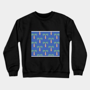 Pattern palmtrees Crewneck Sweatshirt